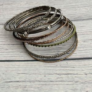 Silver bracelets